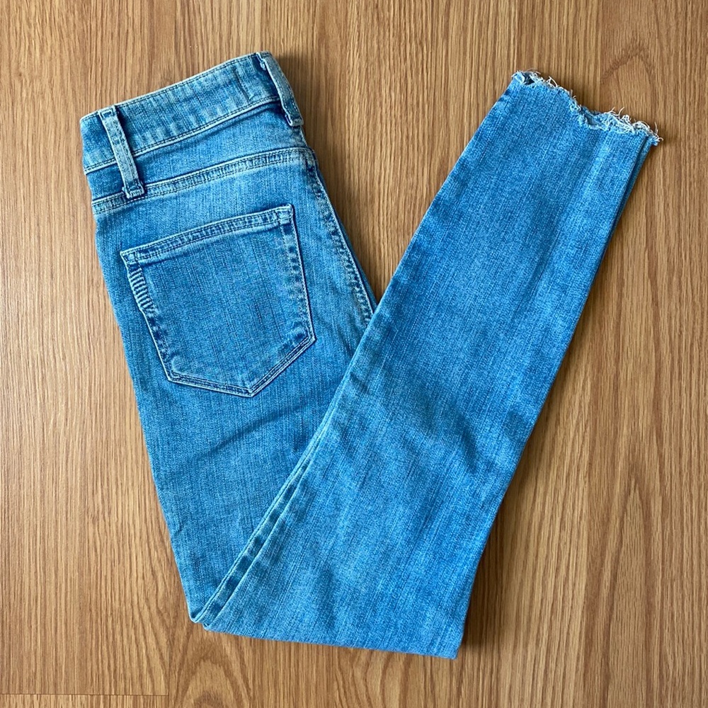 ❤️ Paige Hoxton Jukebox Distressed Ragged Skinny Jeans Size 24 NWT